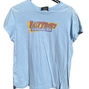 Y2K Fast Times At Ridgemont High Universal Backlot Baby Tee Shirt Womens Sz M